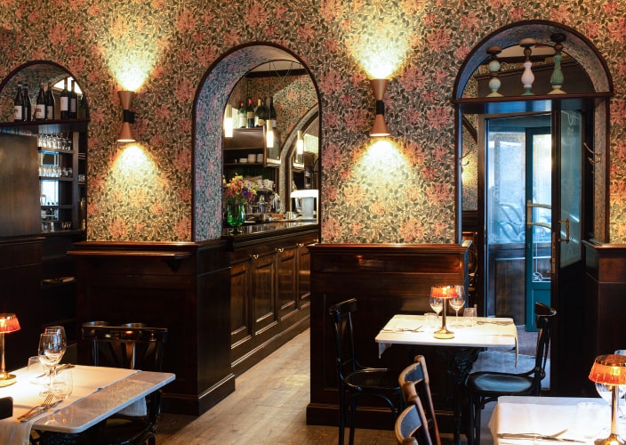 Sala interna del ristorante