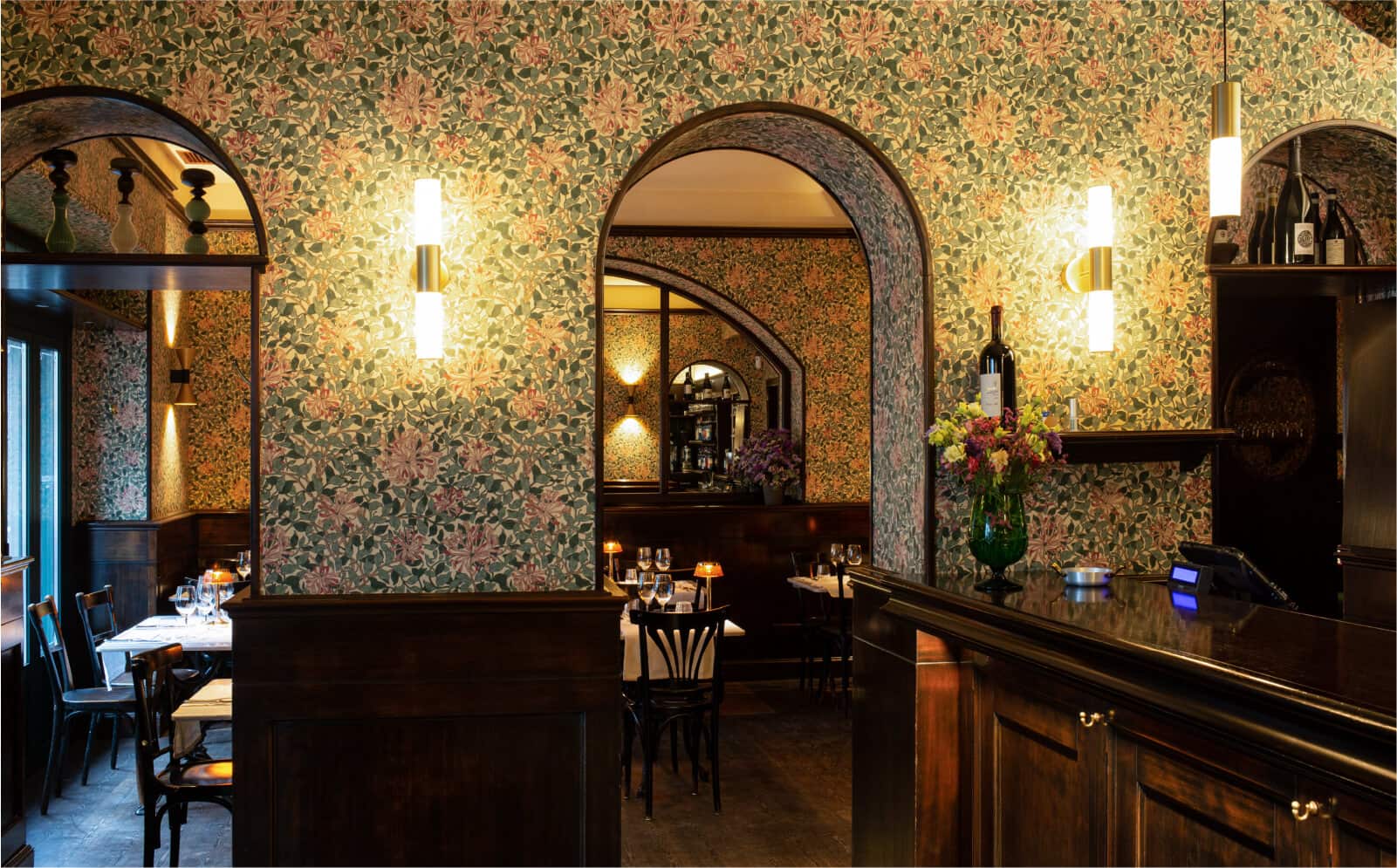 Sala interna del ristorante