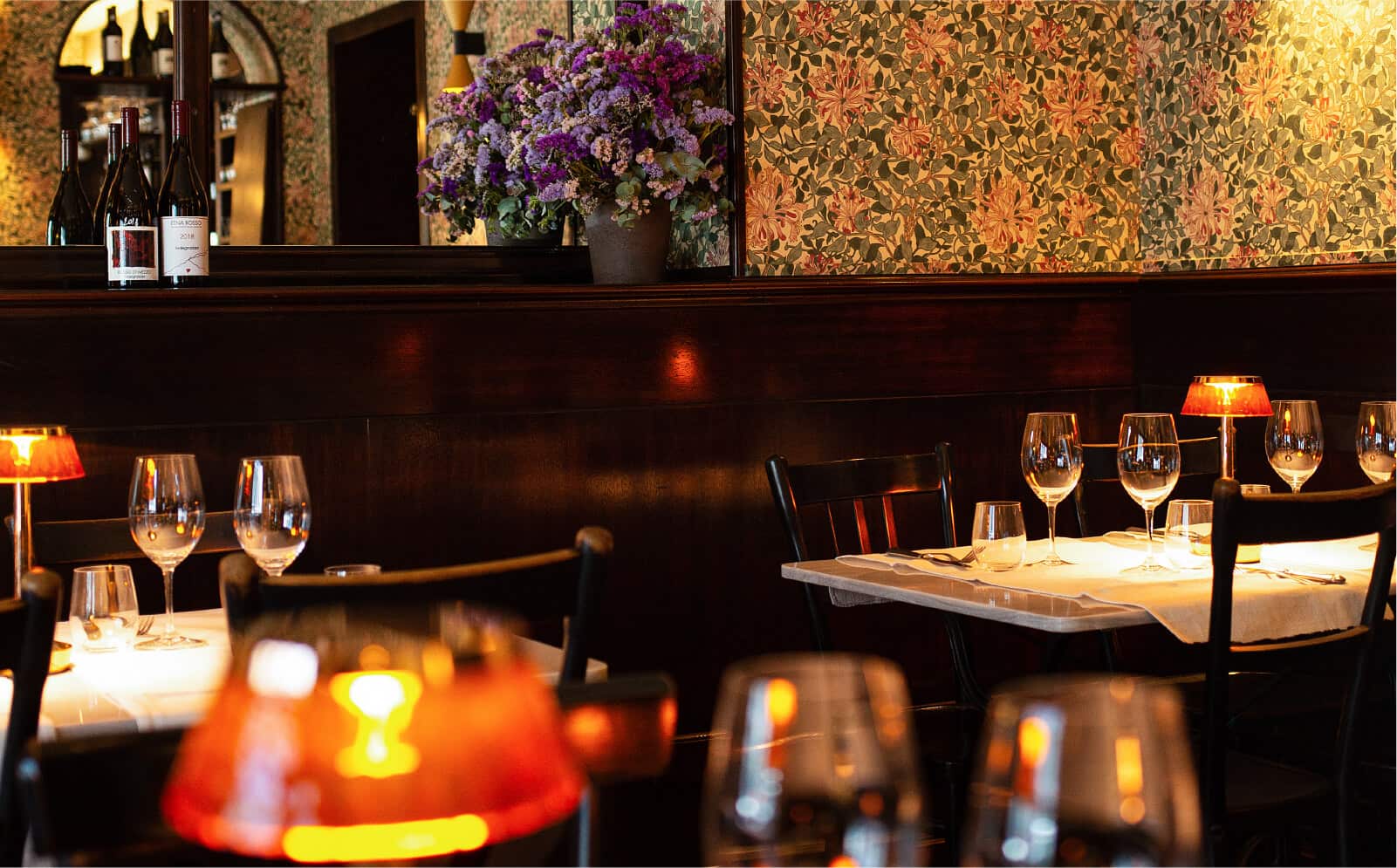 Sala interna del ristorante